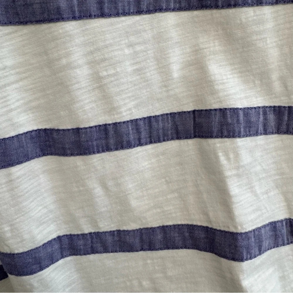 J. Crew Women’s Heathered Striped Tee Size Large